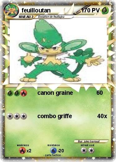 Pokemon feuilloutan