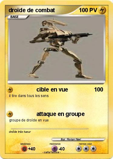 Pokemon droïde de combat