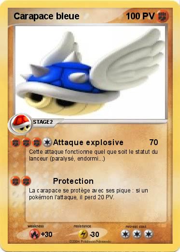 Pokemon Carapace bleue