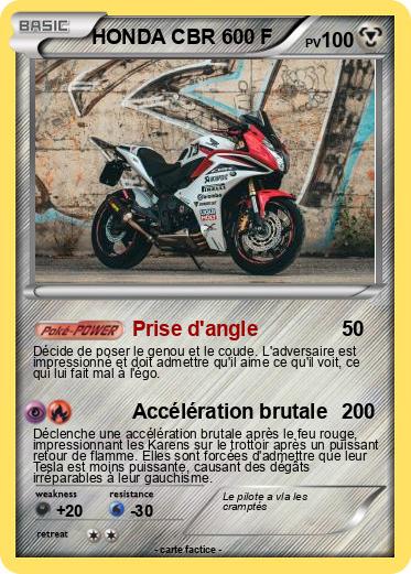 Pokemon HONDA CBR 600 F