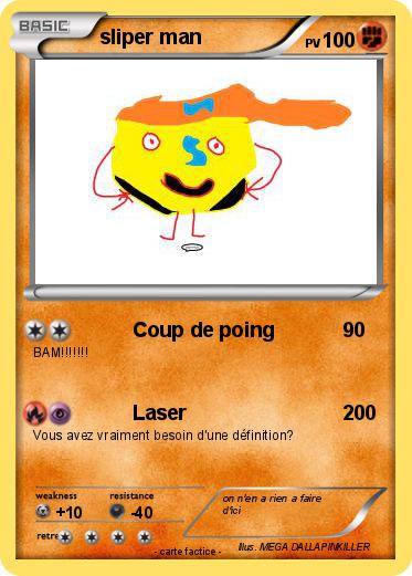 Pokemon sliper man
