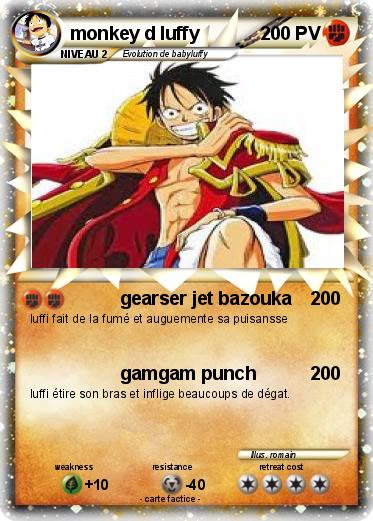 Pokemon monkey d luffy