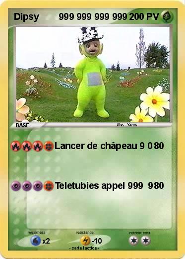 Pokemon Dipsy        999 999 999 999