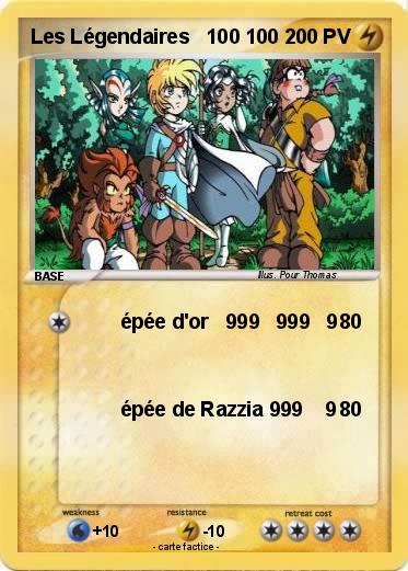 Pokemon Les Légendaires   100 100