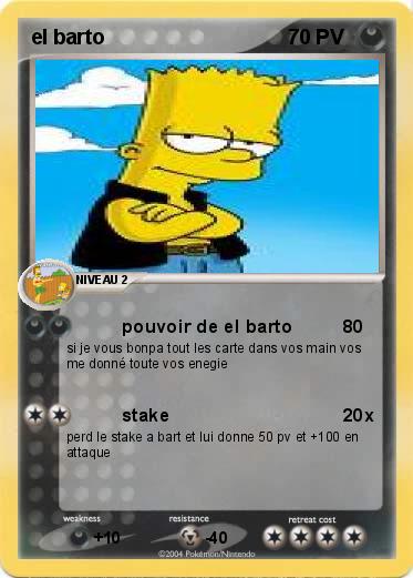 Pokemon el barto