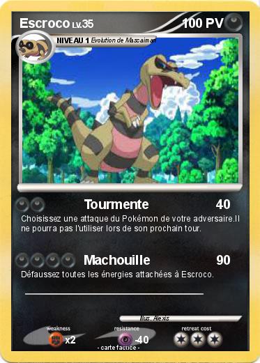 Pokemon Escroco