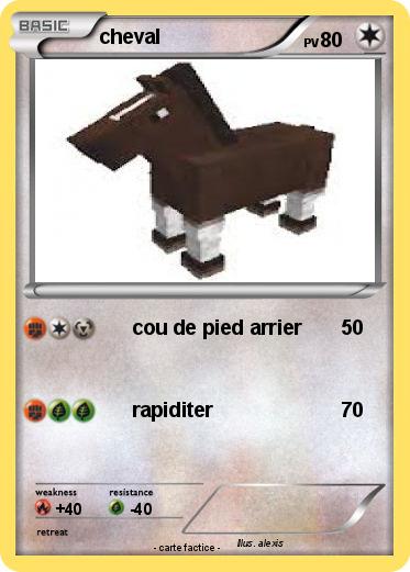 Pokemon cheval