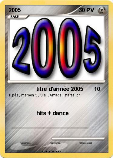 Pokemon 2005