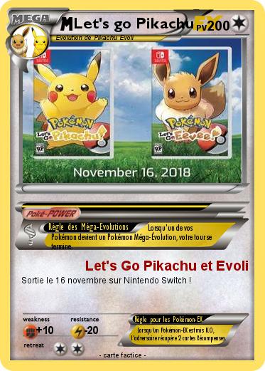Pokemon Let's go Pikachu