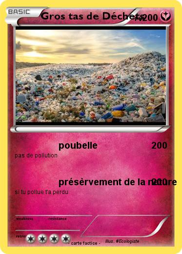Pokemon Gros tas de Déchets