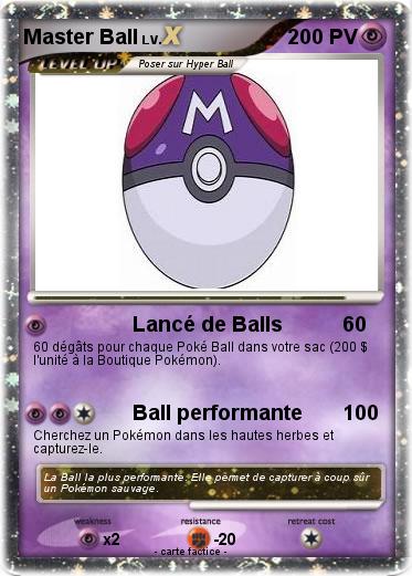 Pokemon Master Ball