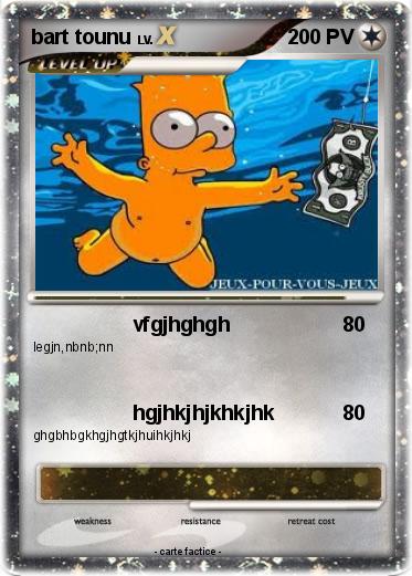 Pokemon bart tounu