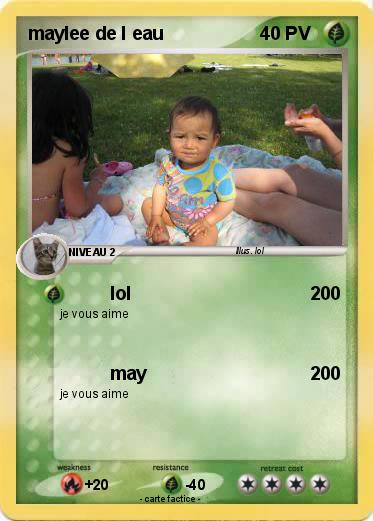 Pokemon maylee de l eau