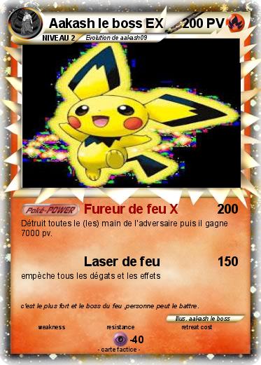 Pokemon Aakash le boss EX