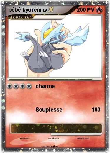 Pokemon bébé kyurem