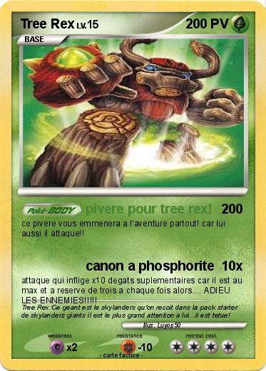 Pokemon Tree Rex