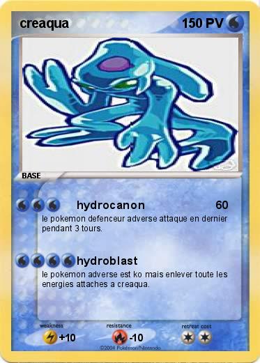 Pokemon creaqua
