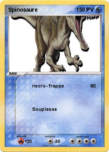 Pokemon Spinosaure