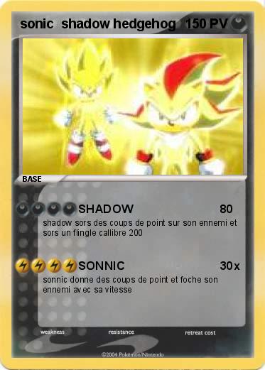 Pokemon sonic  shadow hedgehog