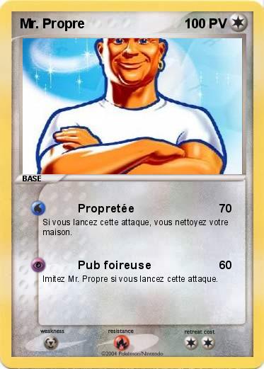 Pokemon Mr. Propre