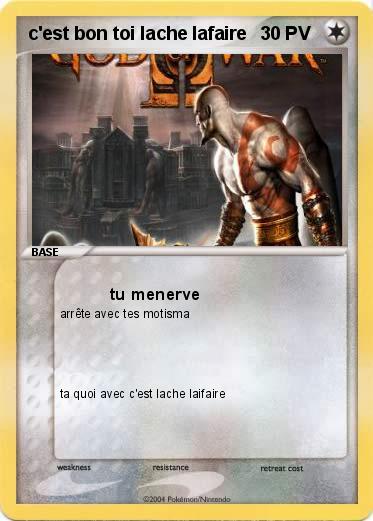 Pokemon c'est bon toi lache lafaire