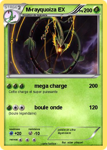 Pokemon M-rayquoiza EX