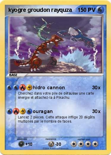 Pokemon kyogre groudon rayquza