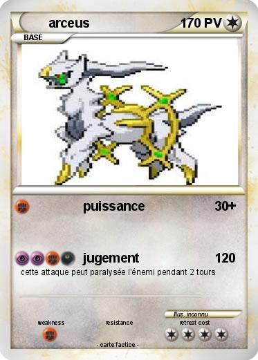 Pokemon arceus
