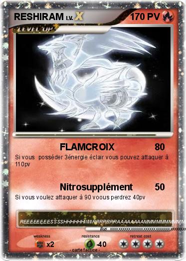 Pokemon RESHIRAM