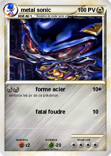 Pokemon metal sonic