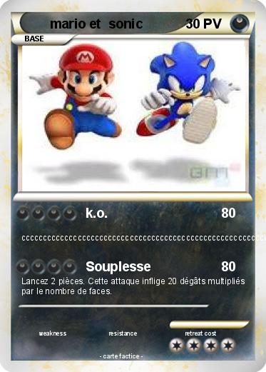 Pokemon mario et  sonic