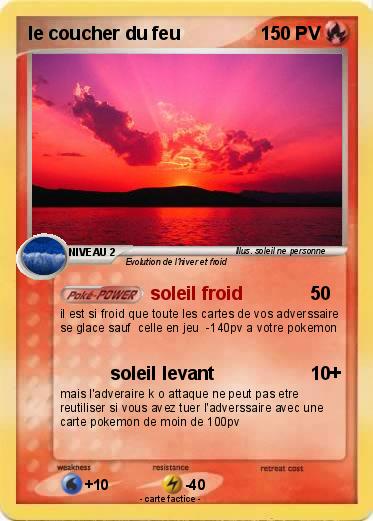 Pokemon le coucher du feu