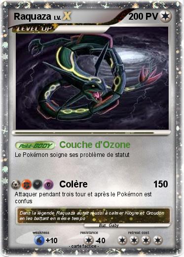 Pokemon Raquaza