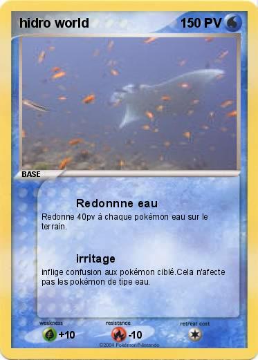 Pokemon hidro world