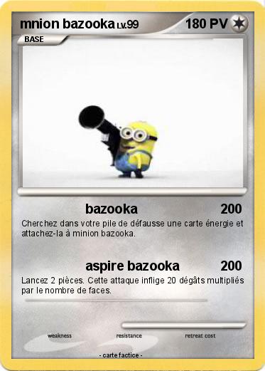 Pokemon mnion bazooka