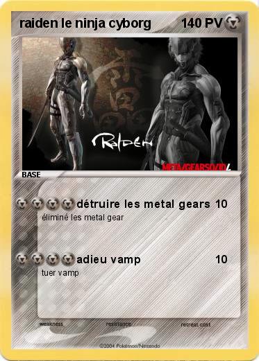 Pokemon raiden le ninja cyborg