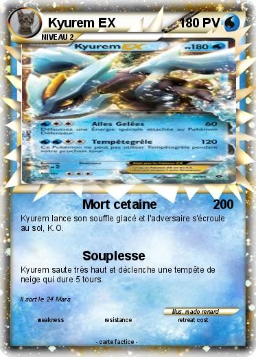 Pokemon Kyurem EX