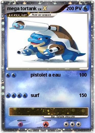 Pokemon mega tortank
