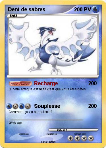 Pokemon Dent de sabres