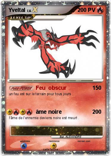 Pokemon Yveltal