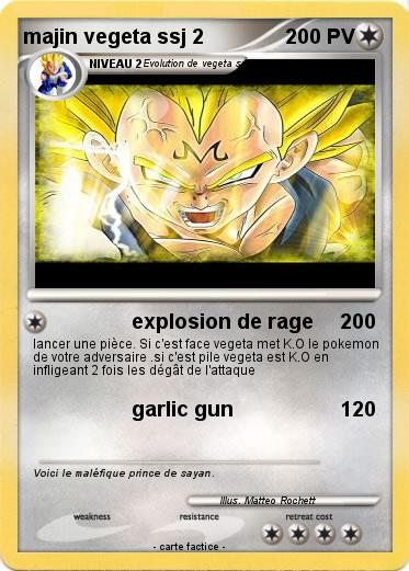 Pokemon majin vegeta ssj 2