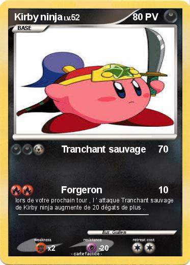 Pokemon Kirby ninja
