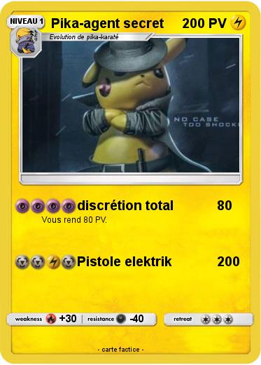 Pokemon Pika-agent secret