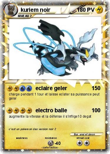 Pokemon kuriem noir