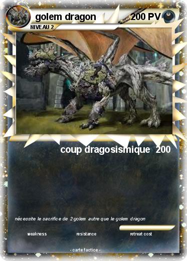Pokemon golem dragon