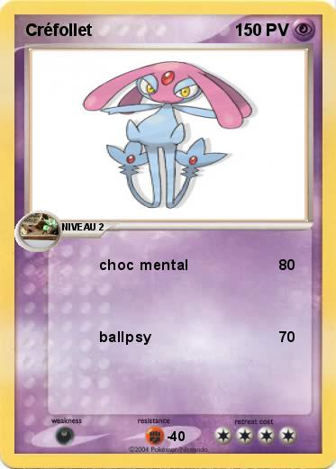 Pokemon Créfollet