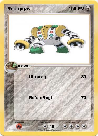 Pokemon Regigigas