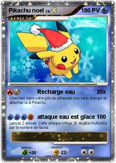 Pokemon Pikachu noel
