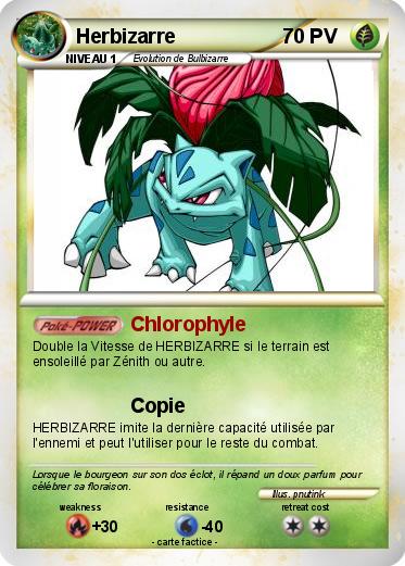 Pokemon Herbizarre