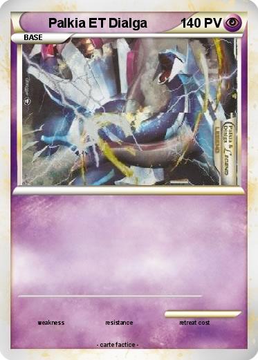 Pokemon Palkia ET Dialga